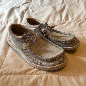 White Hey Dudes Men's 11